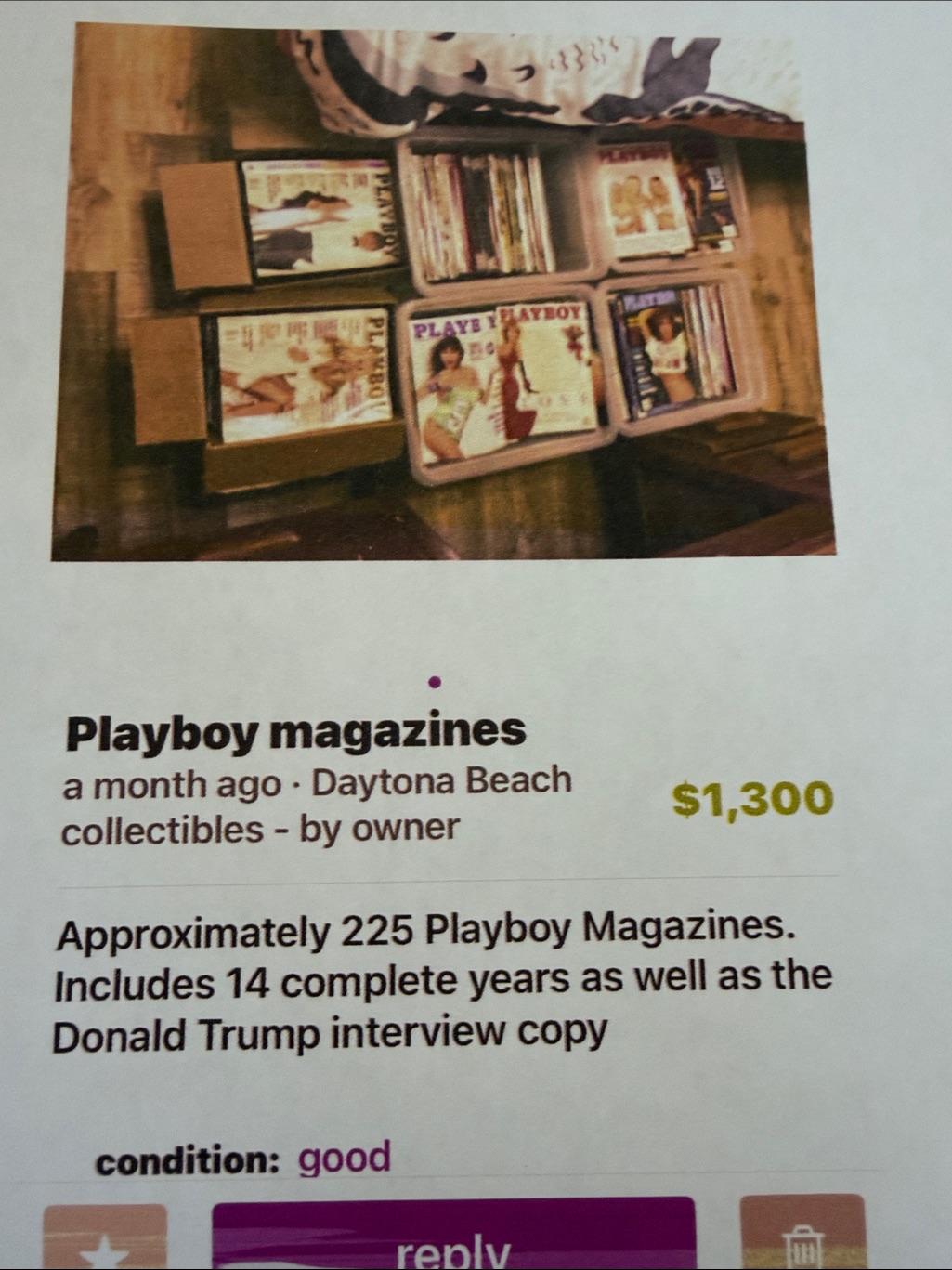 Playboy Magazines Collection 225 Magazines 14 Complete Years